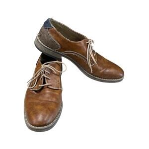 Varese NICK Men’s Lace Up Plain Toe Oxford Dress Shoes Size 12 Formal, Office